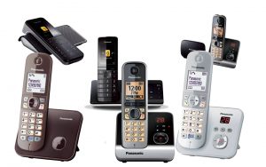 Panasonic-Telefone aus allen Baureihen