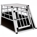 TecTake Alu-Hundetransportbox