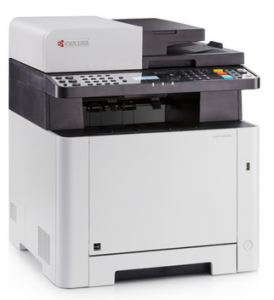 Ein großer Multifunktionsdrucker von Kyocera.