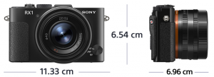 Kompaktkamera mit Vollformat-Sensor Sony RX 1R