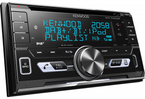 2-Din-Autoradio mit DAB und DAB+: Kennwood DPX-7100DAB