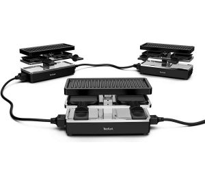 Mehrere verbundene Modelle des Raclettes Tefal RE2308 Plug & Share
