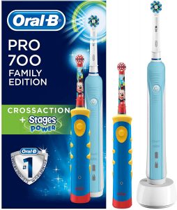 Oral-B Pro 700 Family Edition Elektrische Zahnbürste Familienset