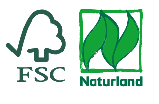 Die Siegel des FSC und von Naturland