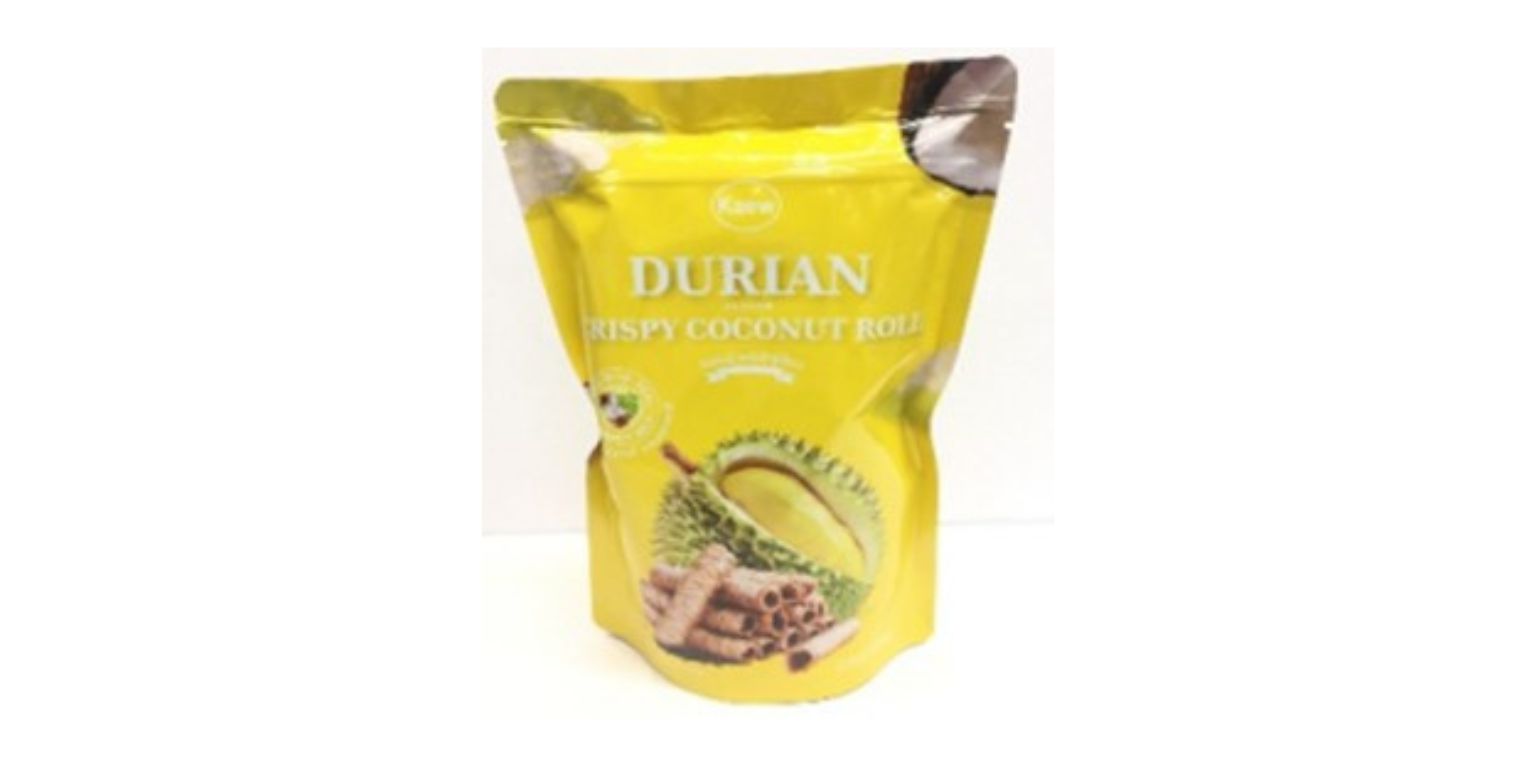 Produktbild Thai Waffelröllchen „Durian“