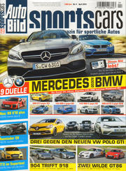 Auto Bild sportscars - Heft 4/2015