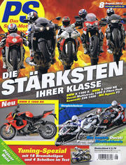 PS - Das Sport-Motorrad Magazin - Heft 8/2012
