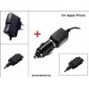 Handy-Heaven Auto-Ladekabel für Apple iPhone 3G + Reiseladegerät