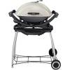 Q 260 Holzkohlegrill mit Premium Rollwagen