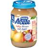 Saftige Birnen mit Apfel