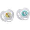 Philips Avent Beruhigungssauger SCF 121/12 Kiefergerecht mit Ring, Silikon 0-3 Monate