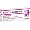 Cetirizin-ratiopharm bei Allergien, Filmtabletten