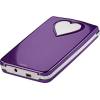 Hama 2,5-Zoll-SATA-USB-2.0-Festplattengehäuse Purple-Heart