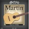 Martin Guitar Folk Guitar Strings M130 Silk & Steel