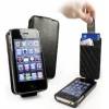 Napa Leather In-Genius Case Cover & Screen Protection (for Apple iPhone 4 / 4G / 4S)