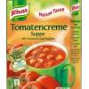Heisse Tasse Tomaten-Creme Suppe