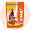 IAMS Adult 1+ mit viel Huhn in Sauce