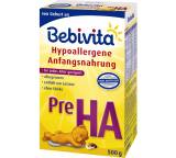 Hypoallergene Anfangsnahrung Pre HA (75898)
