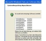 Virenscanner im Test: Windows Tool zum Entfernen bösartiger Software 0107 von Microsoft, Testberichte.de-Note: 3.0 Befriedigend