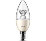 Energiesparlampe im Test: LED-Kerze (dimmbar) 6W (40 W), E14 von Philips, Testberichte.de-Note: 1.7 Gut