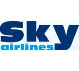 Fluggesellschaft im Test: Türkei-Ferienflieger (SHY) von Sky Airlines, Testberichte.de-Note: 3.3 Befriedigend