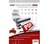 Office-Anwendung im Test: PDF Konvertierer Pro von bhv, Testberichte.de-Note: 3.1 Befriedigend