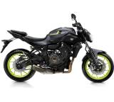 Motorrad im Test: MT-07 ABS (55 kW) [Modell 2016] von Yamaha, Testberichte.de-Note: 2.7 Befriedigend