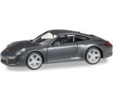 Modelleisenbahnen-Zubehör im Test: Porsche 911 Carrera 4, achatgrau metallic von Herpa Miniaturmodelle, Testberichte.de-Note: 1.0 Sehr gut
