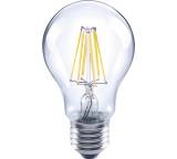 Energiesparlampe im Test: LED-Lampe EEK A++ E27/6W mit Glühfaden Filament klar A60 (5827434) von Hornbach / Flair, Testberichte.de-Note: 2.4 Gut