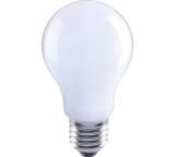 Energiesparlampe im Test: LED-Lampe EEK A++ E27/6W mit Glühfaden Filament matt/weiß A60 (5827437) von Hornbach / Flair, Testberichte.de-Note: 2.4 Gut