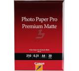 Druckerpapier im Test: Pro Premium Matte PM-101 (A4) von Canon, Testberichte.de-Note: 1.4 Sehr gut
