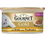 Katzenfutter im Test: Gourmet Gold Feine Komposition - mit Ente und Truthahn von Purina, Testberichte.de-Note: 1.9 Gut