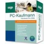 Finanzsoftware im Test: PC-Kaufmann Handwerk Pro 2008 von Sage, Testberichte.de-Note: ohne Endnote