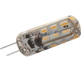 Energiesparlampe im Test: LED-Leuchtmittel 1,5 W, Energieeffizienzklasse: A+, G4, Warmweiß, 125 lm von Bauhaus / Voltolux, Testberichte.de-Note: 2.9 Befriedigend