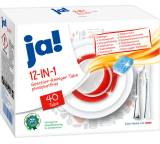 Geschirrspülmittel im Test: Geschirrspültabs 12 in 1 von Rewe / Ja!, Testberichte.de-Note: 3.1 Befriedigend