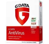 Virenscanner im Test: Antivirus 2008 von G Data, Testberichte.de-Note: 2.2 Gut