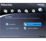 Multimedia-Software im Test: Power2Go 6 von Cyberlink, Testberichte.de-Note: 2.9 Befriedigend