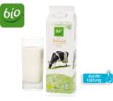Milch im Test: Frische Vollmilch von Aldi Süd / bio, Testberichte.de-Note: 1.7 Gut
