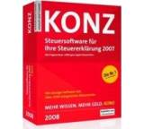 Steuererklärung (Software) im Test: KONZ Steuer-Software 2008 (Version 13.1) von KONZ Steuertipps, Testberichte.de-Note: 4.4 Ausreichend