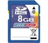 Speicherkarte im Test: SDHC Card Xs Class 6 (8 GB) von Dane-Elec, Testberichte.de-Note: 1.0 Sehr gut
