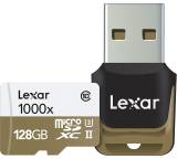 Speicherkarte im Test: Professional microSD 1000x UHS-II Kit von Lexar Media, Testberichte.de-Note: 3.2 Befriedigend