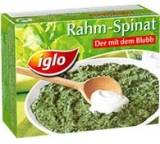 Tiefkühl-Gemüse im Test: Rahm-Spinat von Iglo, Testberichte.de-Note: 1.4 Sehr gut