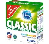 Waschmittel im Test: Classic Vollwaschmittel von Edeka / Gut & Günstig, Testberichte.de-Note: 2.9 Befriedigend