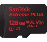 Speicherkarte im Test: Extreme Plus microSDXC 128 GB Kit UHS-1 U3 V30 A1 von SanDisk, Testberichte.de-Note: 1.2 Sehr gut