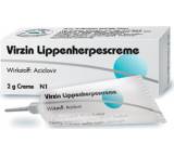 Haut- / Haar-Medikament im Test: Virzin Lippenherpescreme von Dermapharm, Testberichte.de-Note: ohne Endnote