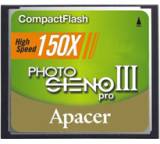 Speicherkarte im Test: Photo Steno III 150x 4GB von Apacer, Testberichte.de-Note: ohne Endnote