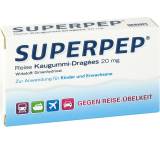 Magen- / Darm-Medikament im Test: Superpep Kaugummi-Dragees von Hermes Arzneimittel, Testberichte.de-Note: 1.6 Gut