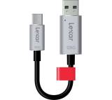 USB-Stick im Test: JumpDrive C20c (128 GB) von Lexar Media, Testberichte.de-Note: 3.0 Befriedigend