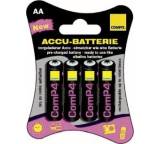 Akku im Test: Accu-Batterie 2000 mAh (AA) von Compit, Testberichte.de-Note: ohne Endnote
