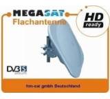 SAT-Antenne im Test: Flachantenne von Megasat, Testberichte.de-Note: 2.4 Gut